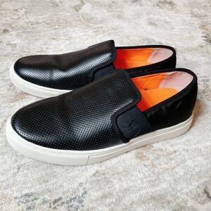 A|X Armani Exchange leather black sneakers  Men's Slip on 9